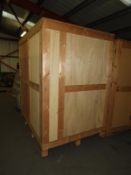 *Removal Companies Wood Crate Storage Box (1.5m wi