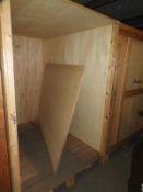 *Removal Companies Wood Crate Storage Box (1.5m wi
