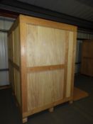 *Removal Companies Wood Crate Storage Box (1.5m wi