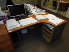 *L-Shape Workstation 120x160cm