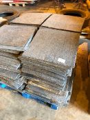 Pallet Containing ~200 50x50cm Carpet Tiles (Blue)