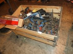 *Pallet Containing Assorted Ratchet Straps, Warnin