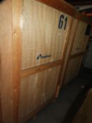 *Removal Companies Wood Crate Storage Box (1.5m wi