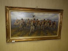 *Oil on Canvas by M.Coleman - Charge of the Light