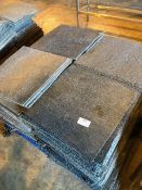 Pallet Containing ~200 50x50cm Carpet Tiles (Blue)