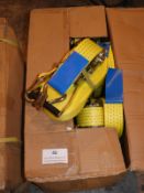 *Box of 10 New Ratchet Straps