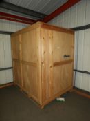 *Removal Companies Wood Crate Storage Box (1.5m wi