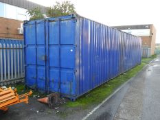 *40ft Steel Shipping Container and Contents