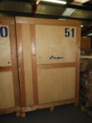 *Removal Companies Wood Crate Storage Box (1.5m wi