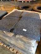 Pallet Containing ~200 50x50cm Carpet Tiles (Blue)
