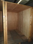 *Removal Companies Wood Crate Storage Box (1.5m wi
