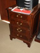 *Mahogany Reproduction Filing Unit Inlet Leather T