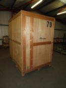 *Removal Companies Wood Crate Storage Box (1.5m wi