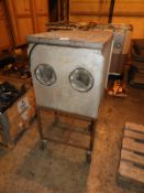 *Shot Blasting Cabinet