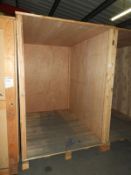 *Removal Companies Wood Crate Storage Box (1.5m wi
