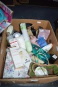 Box of Toiletries etc.