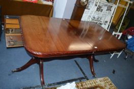 Mahogany Pullout Dining Table