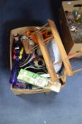 Box of Household Goods Including Electric Heater,