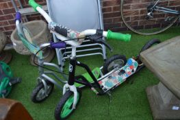 Two Children's Scooters
