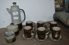 Studio Pottery Coffee Set