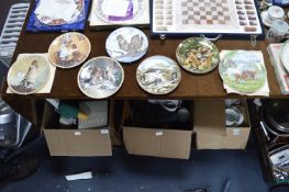 Seven Wall Plates Including Royal Doulton Victoria