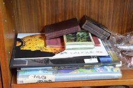 Assorted Books Lalique, etc.