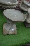 Garden Birdbath - Shell Design