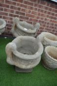 Pair of Garden Planters - Ivy Design