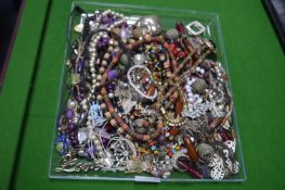 Tray Lot of Costume Jewellery