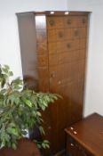Oak Wardrobe with Studded Door