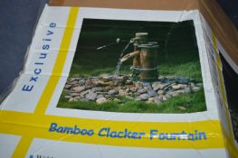 Japanese Bamboo Clacker Fountain Feature