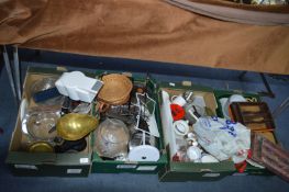 Four Boxes of Kitchen Ware