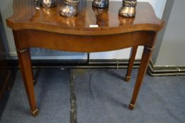 Bow Fronted Hall Table