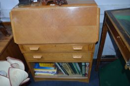 Light Oak Bureau Bookcase