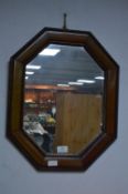 Wooden Framed Wall Mirror