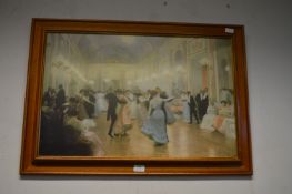 Framed Print - Ballroom Scene