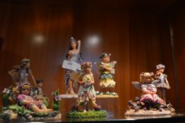 Seven Fairy Ornaments by Christine Haworth