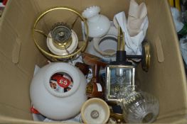 Vintage Lamp Shades, etc.