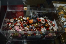 Vintage Costume Jewellery, Brooches, Earrings, etc