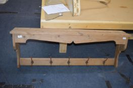 Pine Coat Rack