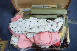 Case of Vintage Umbrellas, etc.