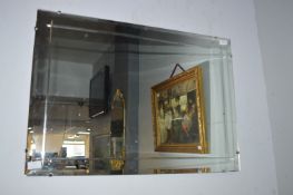 Unframed Rectangular Bevelled Edge Mirror