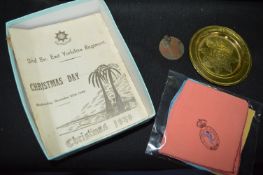 Box of Military Ephemera, etc.