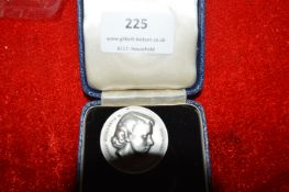 Solid Silver Commemorative Medallion