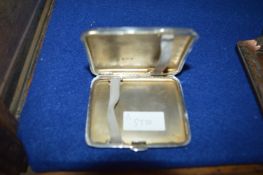 Silver Cigarette Case - Birmingham 1926