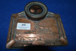 Vintage Military Desk Piece