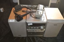 Aiwa Music System with CD Player and Speakers