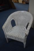 Child's Rattan Chair