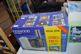 Boxed Kenwood Gourmet Food Processor