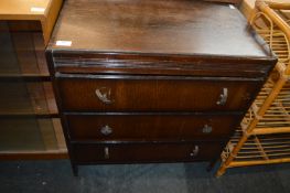 Oak Chest of Three Drawers